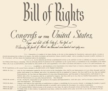 Die Grundrechte der amerikanischen Verfassung schützen grundlegende Freiheiten der Bürger der Vereinigten Staaten.